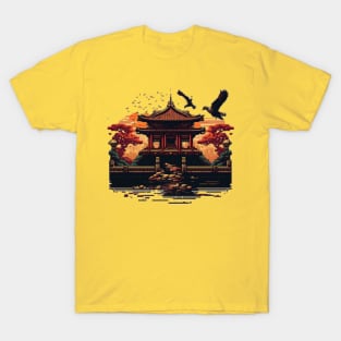 Forbidden City Pixel Art T-Shirt